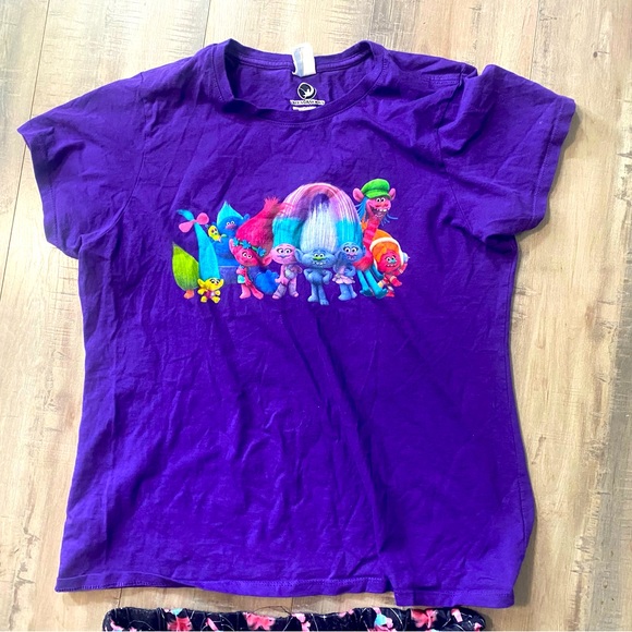 TROLLS Pajama bottom And T-Shirt - Picture 2 of 5